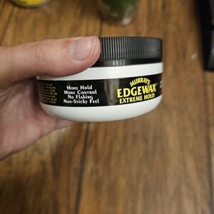 Edgewax Extreme Hold Hair Wax - Black and White